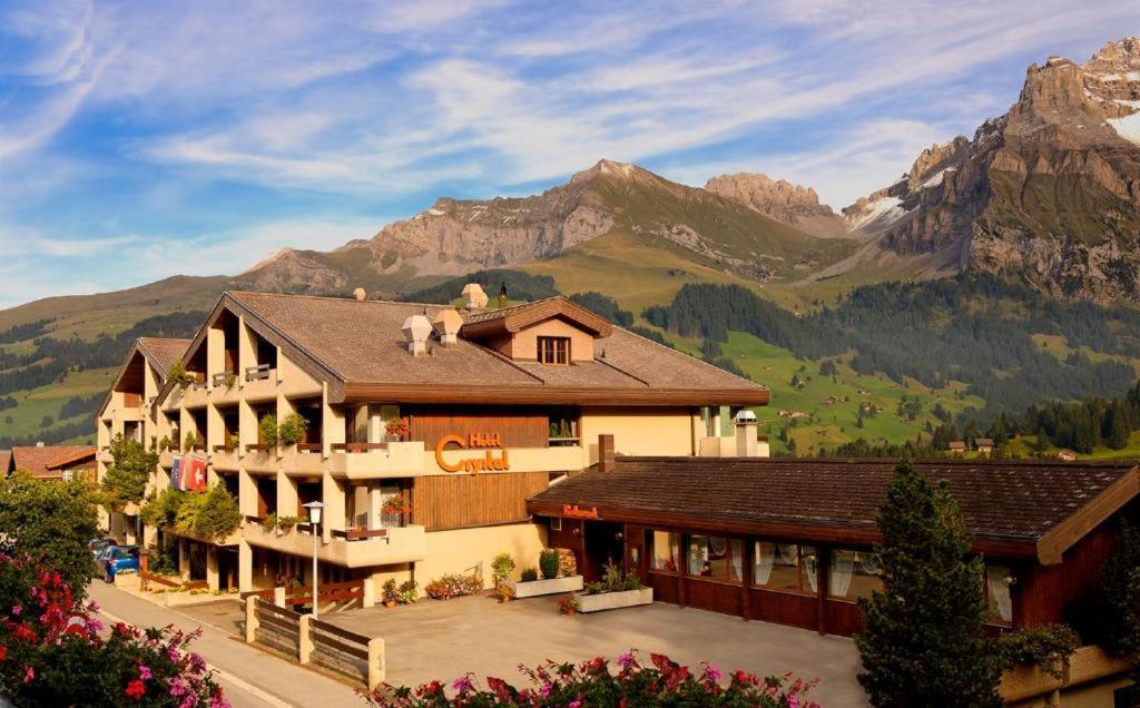 Fewo Fernsicht Crystal Adelboden Extérieur photo